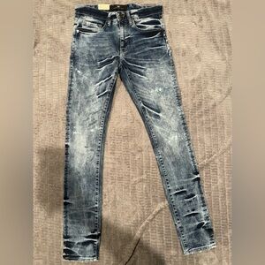 Jordan Craig Legacy Collection Men's Distressed Skinny Jeans Martin Genoa 30x34
